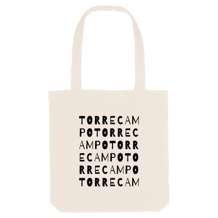 Torrecampo ordlek tygkasse – tygkasse från PinShirt