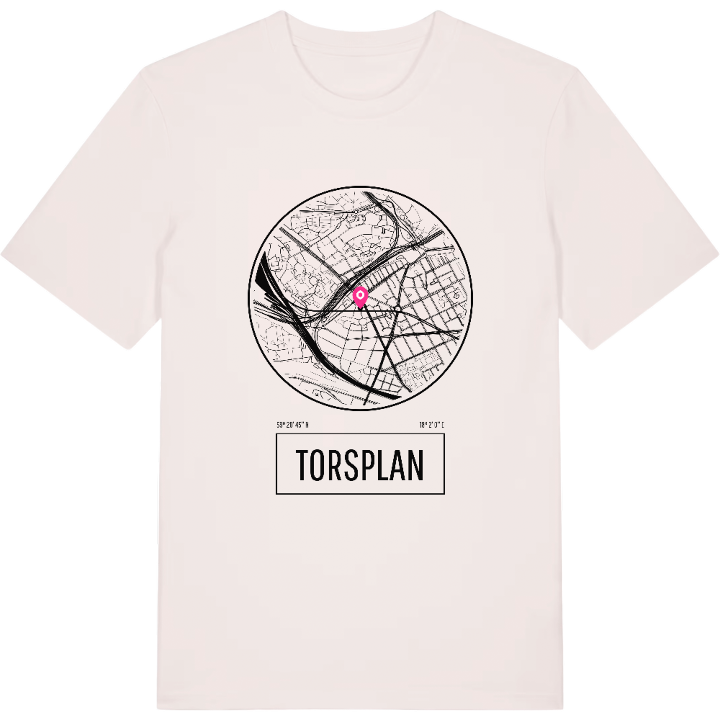 Torsplan t-shirt – t-shirt från PinShirt