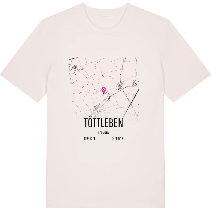 Töttleben karta t-shirt – t-shirt från PinShirt