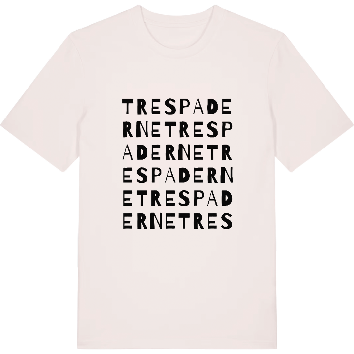 Trespaderne ordlek t-shirt – t-shirt från PinShirt