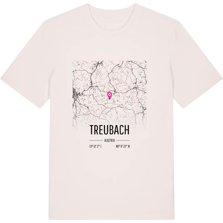Treubach karta t-shirt – t-shirt från PinShirt