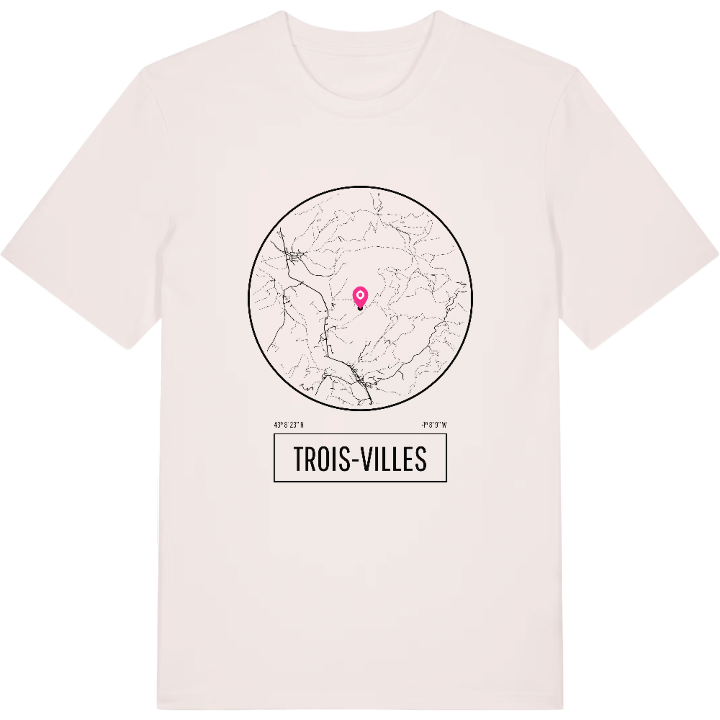 Trois-Villes t-shirt – t-shirt från PinShirt