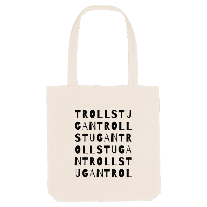 Trollstugan ordlek tygkasse – tygkasse från PinShirt