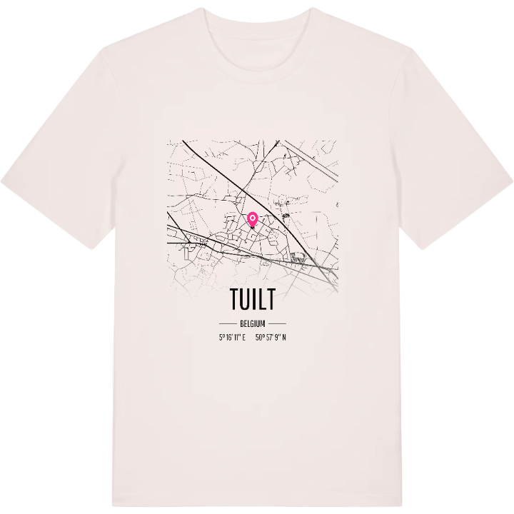 Tuilt karta t-shirt – t-shirt från PinShirt