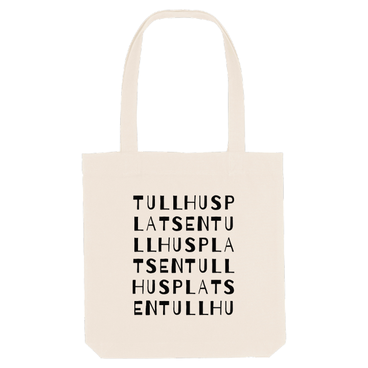 Tullhusplatsen ordlek tygkasse – tygkasse från PinShirt