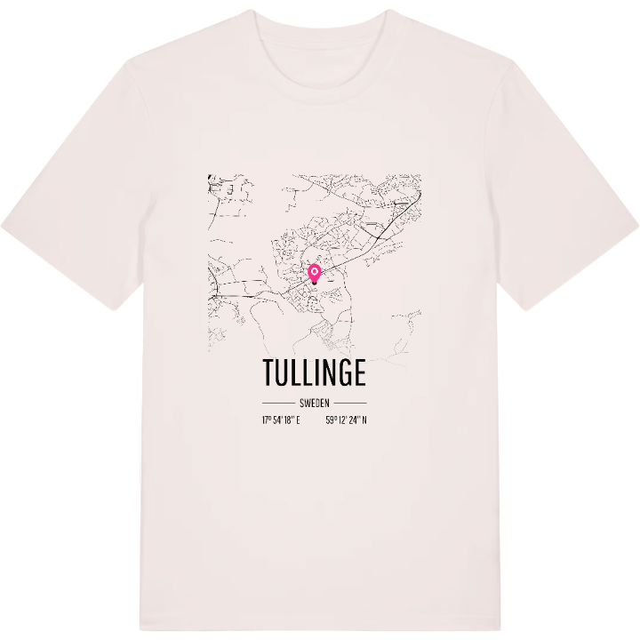 Tullinge karta t-shirt – t-shirt från PinShirt