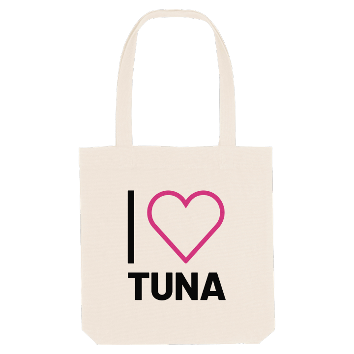 Jag älskar Tuna tygkasse stort tryck – tygkasse från PinShirt