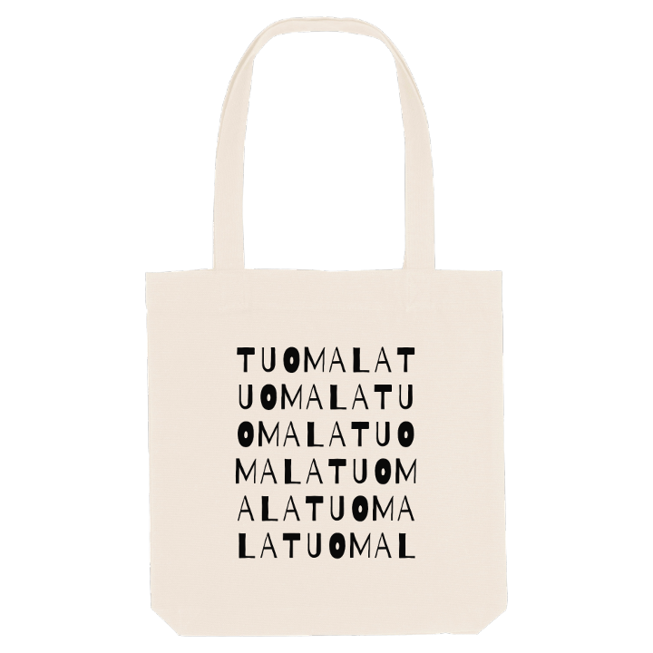 Tuomala ordlek tygkasse – tygkasse från PinShirt