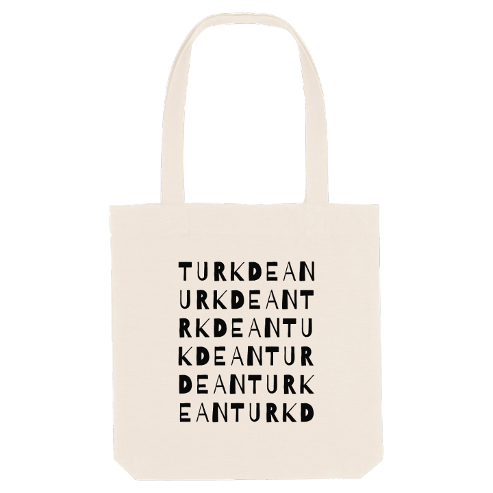 Turkdean ordlek tygkasse – tygkasse från PinShirt