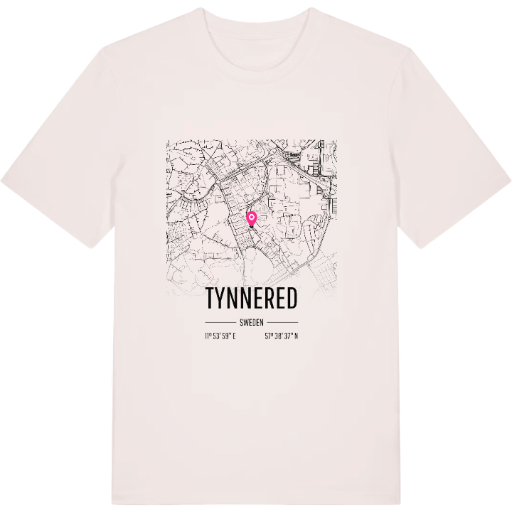 Tynnered karta t-shirt – t-shirt från PinShirt