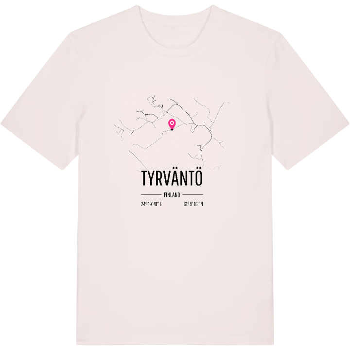 Tyrväntö karta t-shirt – t-shirt från PinShirt