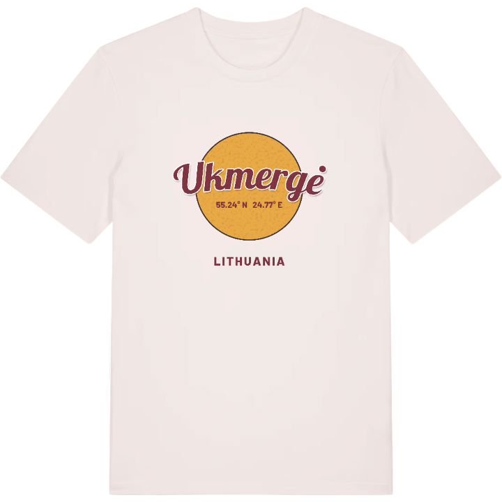 Ukmergė cirkel t-shirt – t-shirt från PinShirt