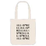 Ullastrell ordlek tygkasse