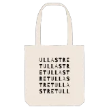 Ullastret ordlek tygkasse