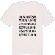 Ulvanäset ordlek t-shirt