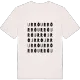 Urrô ordlek t-shirt