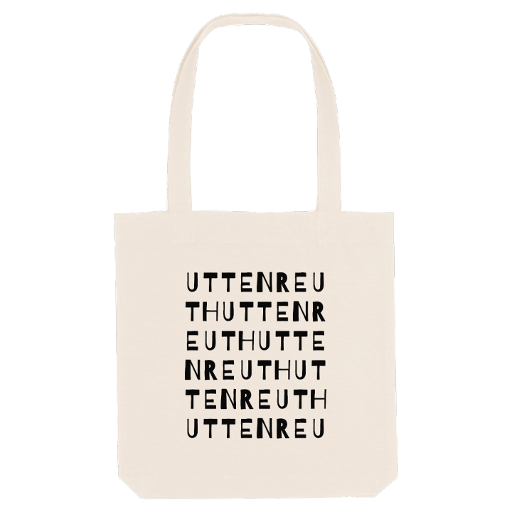 Uttenreuth ordlek tygkasse – tygkasse från PinShirt