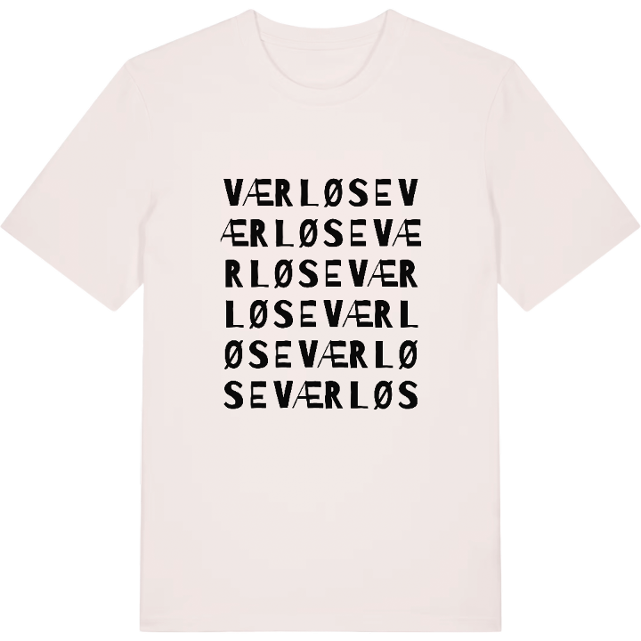 Værløse ordlek t-shirt – t-shirt från PinShirt