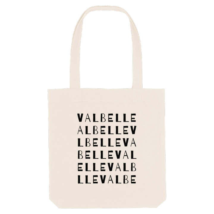 Valbelle ordlek tygkasse – tygkasse från PinShirt