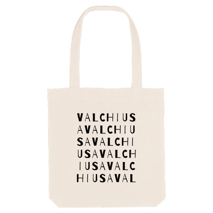 Valchiusa ordlek tygkasse – tygkasse från PinShirt