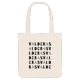 Valderas ordlek tygkasse