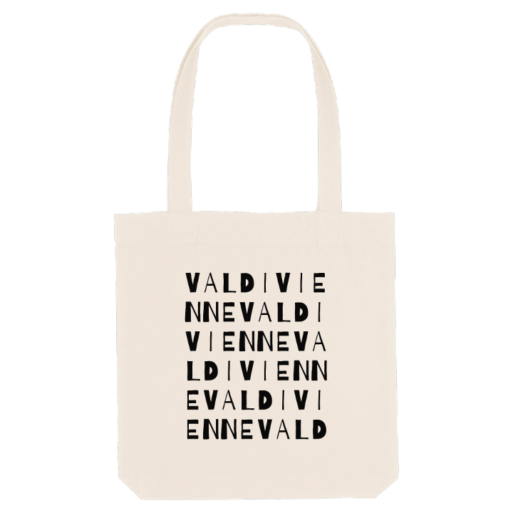 Valdivienne ordlek tygkasse – tygkasse från PinShirt