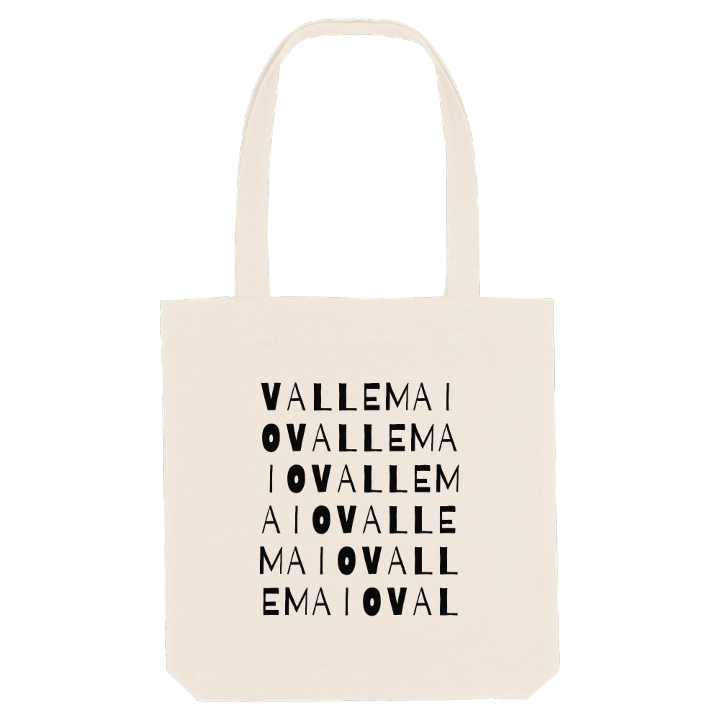 Vallemaio ordlek tygkasse – tygkasse från PinShirt