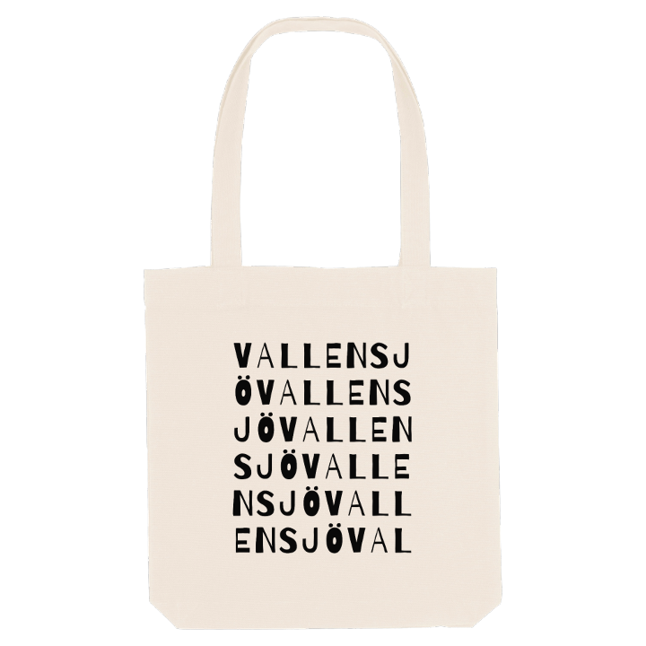 Vallensjö ordlek tygkasse – tygkasse från PinShirt