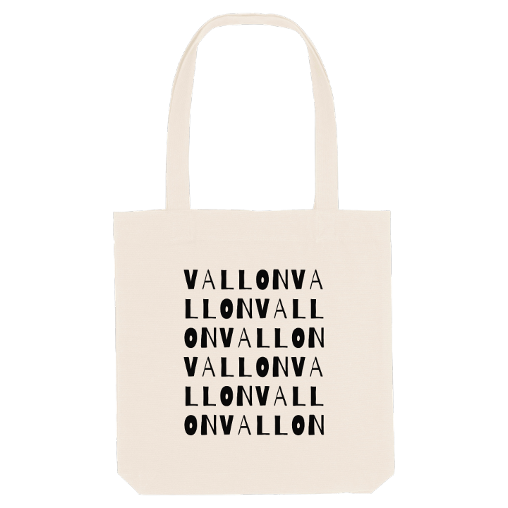 Vallon ordlek tygkasse – tygkasse från PinShirt