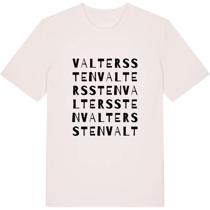 Valterssten ordlek t-shirt – t-shirt från PinShirt