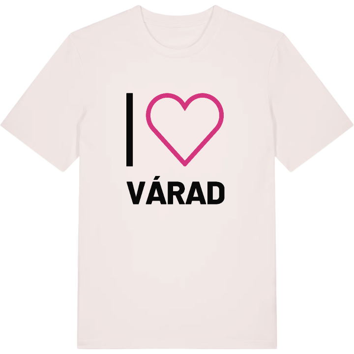 Jag älskar Várad t-shirt stort tryck – t-shirt från PinShirt