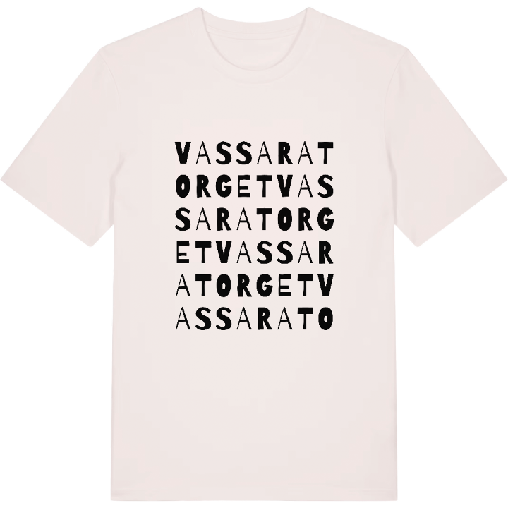 Vassaratorget ordlek t-shirt – t-shirt från PinShirt