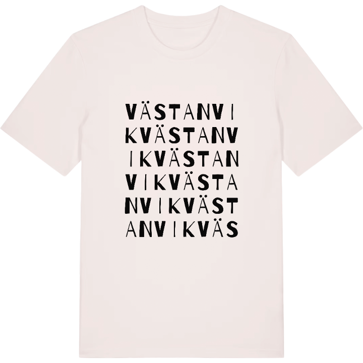 Västanvik ordlek t-shirt – t-shirt från PinShirt