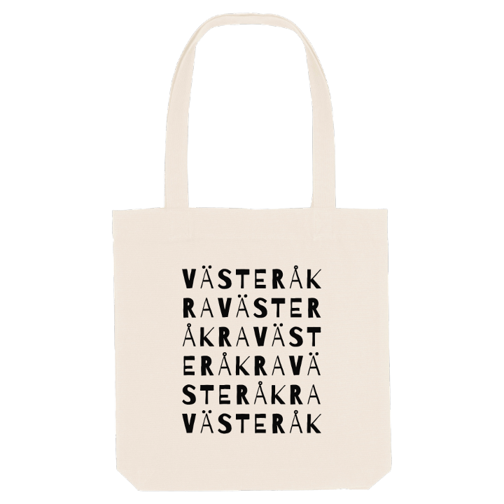 Västeråkra ordlek tygkasse – tygkasse från PinShirt