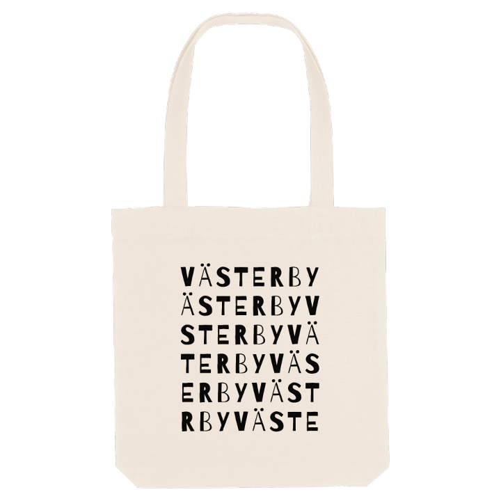Västerby ordlek tygkasse – tygkasse från PinShirt