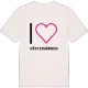 Jag älskar Västergården t-shirt stort tryck