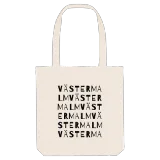 Västermalm ordlek tygkasse