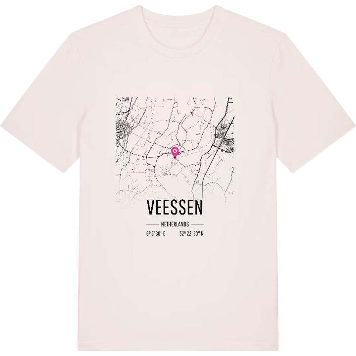 Veessen karta t-shirt – t-shirt från PinShirt