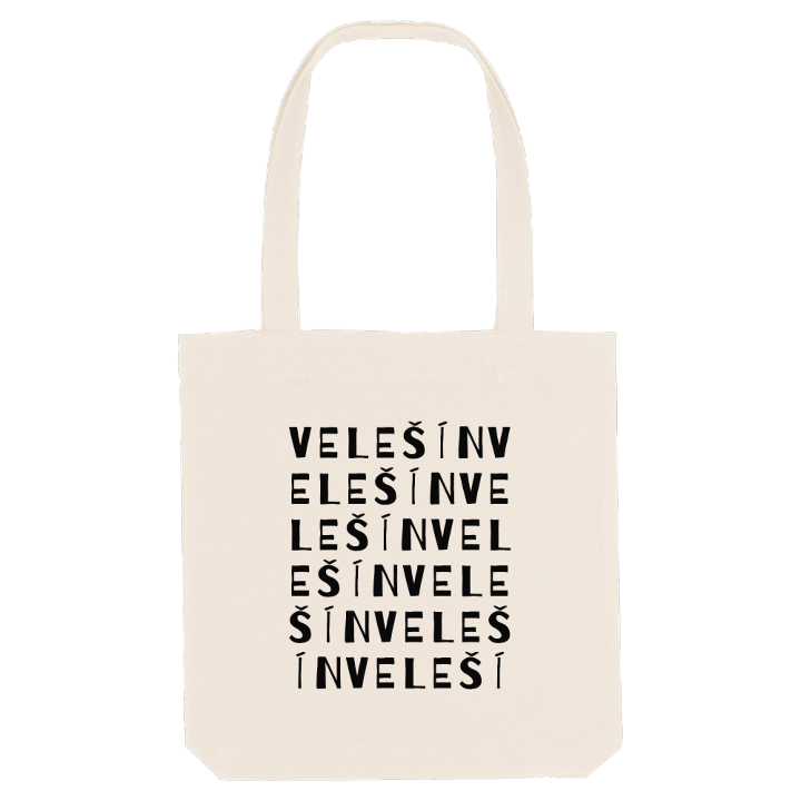 Velešín ordlek tygkasse – tygkasse från PinShirt