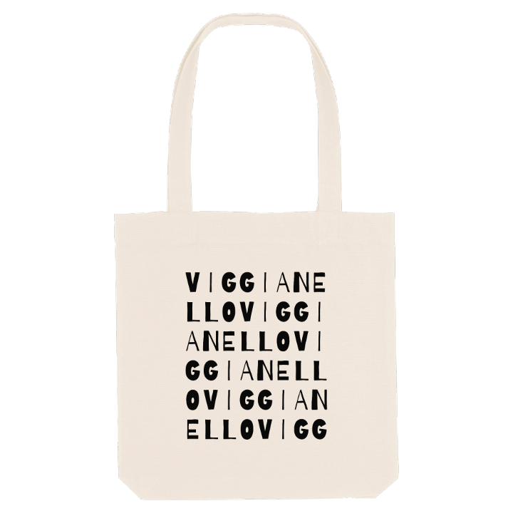 Viggianello ordlek tygkasse – tygkasse från PinShirt