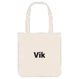 Vik fetstil tygkasse