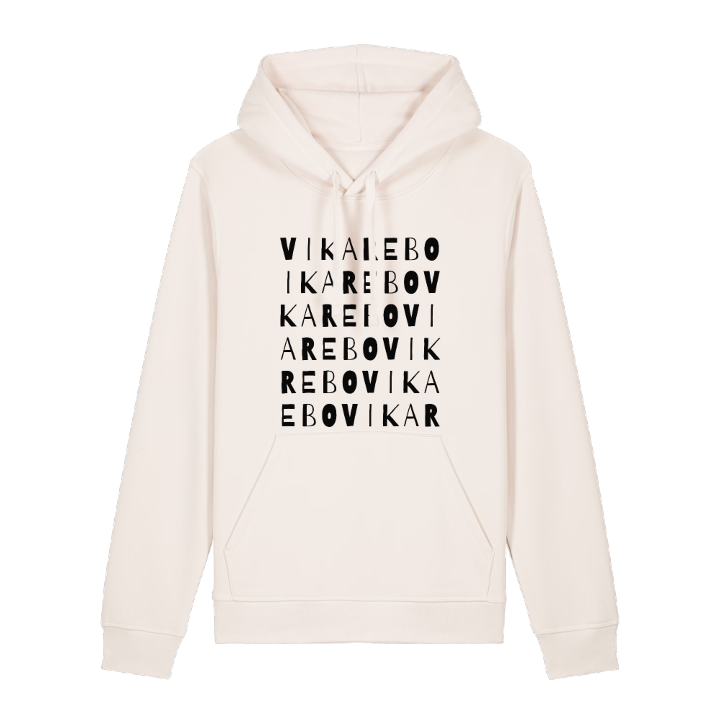 Vikarebo ordlek hoodie – hoodie från PinShirt