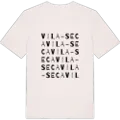 Vila-seca ordlek t-shirt