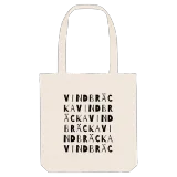 Vindbräcka ordlek tygkasse