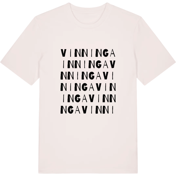 Vinninga ordlek t-shirt – t-shirt från PinShirt