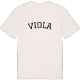 Viola böjd t-shirt