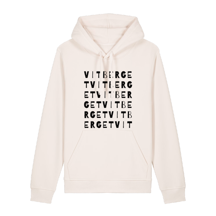 Vitberget ordlek hoodie – hoodie från PinShirt