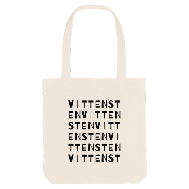 Vittensten ordlek tygkasse – tygkasse från PinShirt