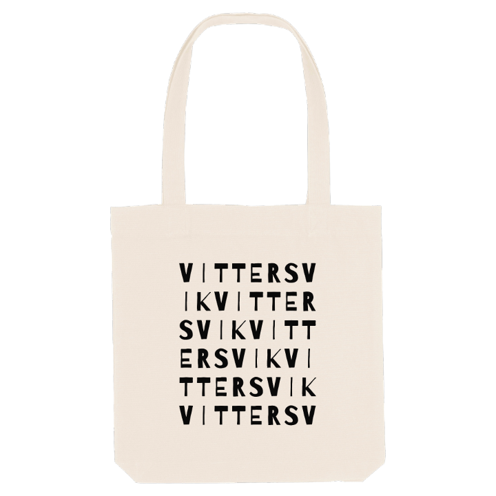 Vittersvik ordlek tygkasse – tygkasse från PinShirt