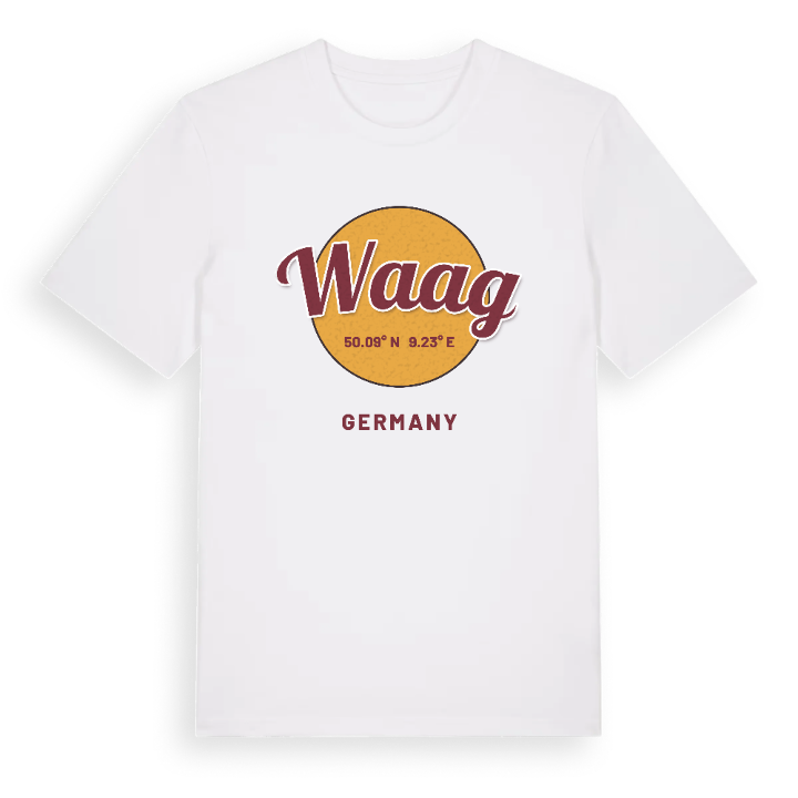 Waag cirkel t-shirt – t-shirt från PinShirt
